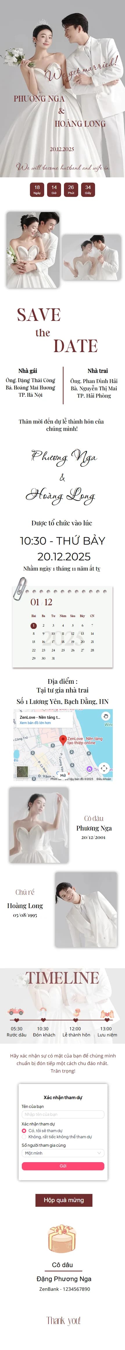 Free online card - Wedding Invitation 11 Pre | VowForever