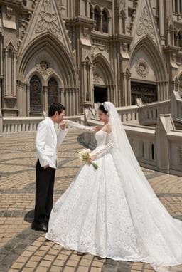 Online wedding card Tan Cong & My Phuong from VowForever