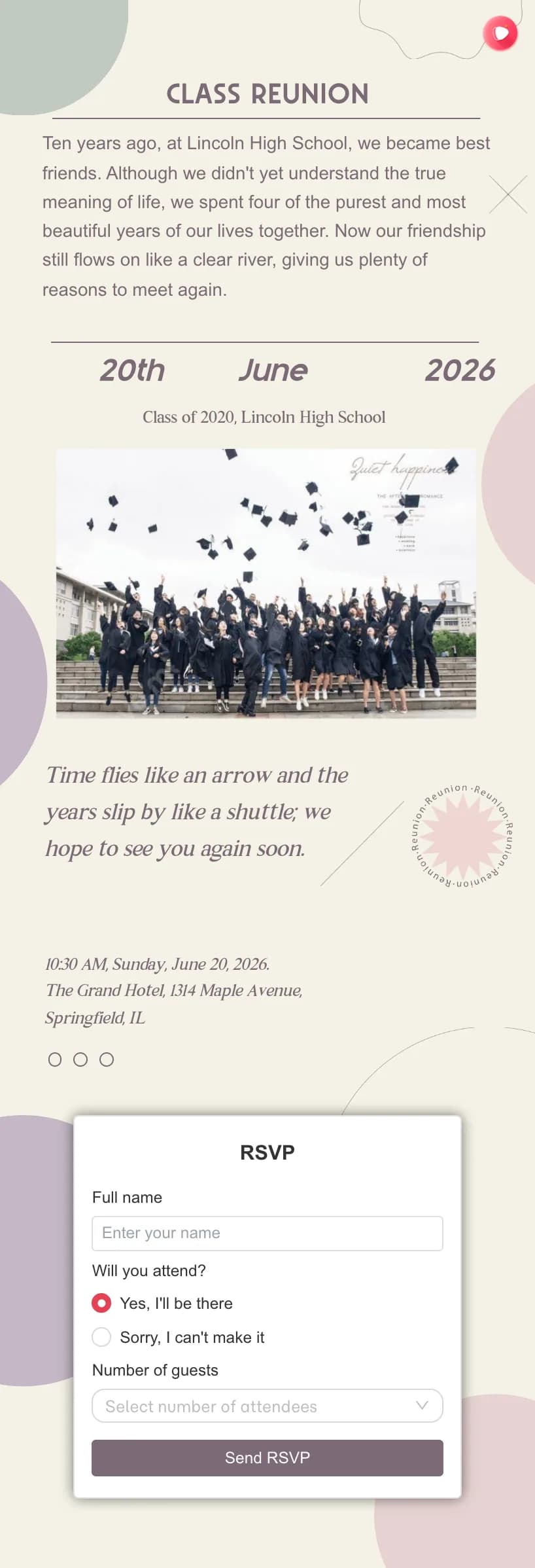 Graduation Invitation 09 Free graduation invitations template preview