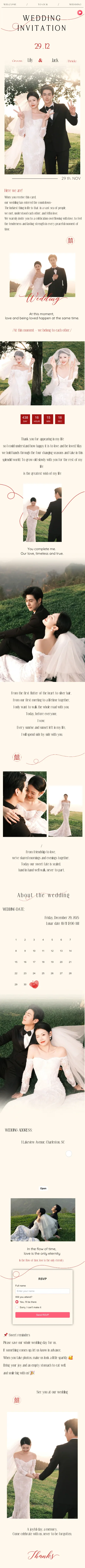 Full Wedding Invitation 05 Pre template