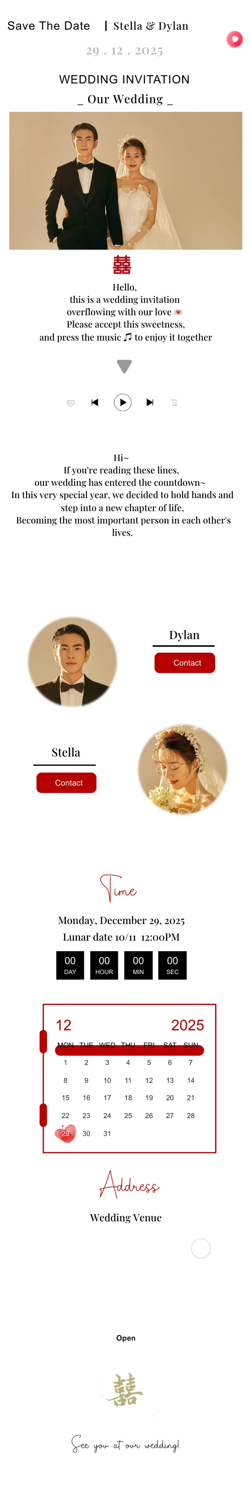 Full Wedding Invitation 27 Pre template