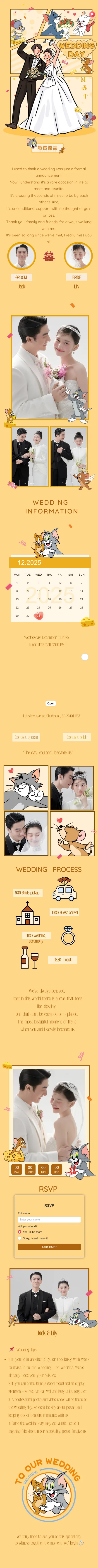 Full Wedding Invitation 30 Pre template