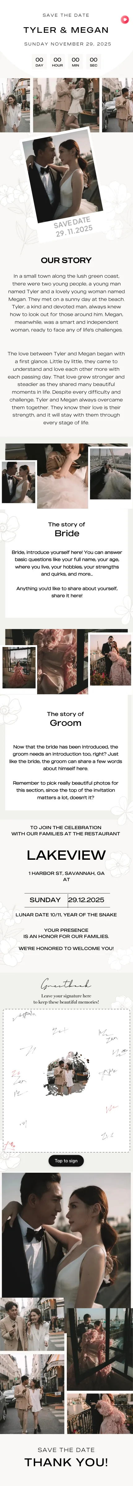 Full Wedding Invitation 41 Pre template