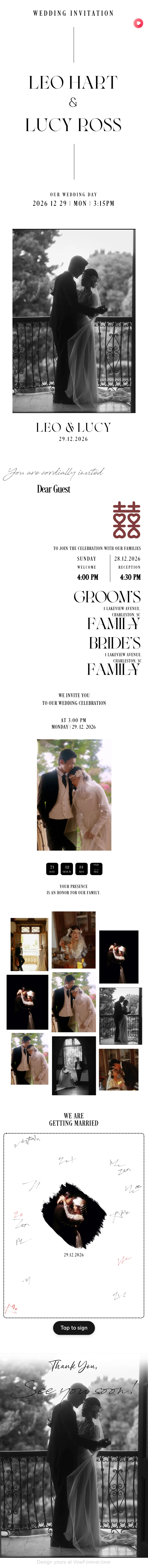 Full Wedding Invitation 56 Pre template