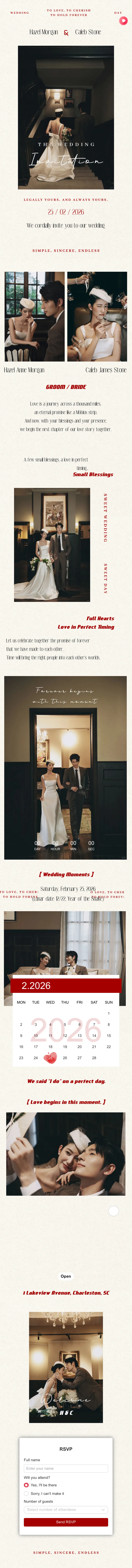 Full Wedding Invitation 58 Pre template