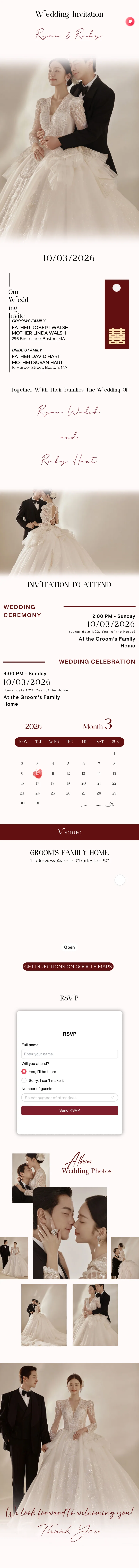 Full Wedding Invitation 64 Pre template