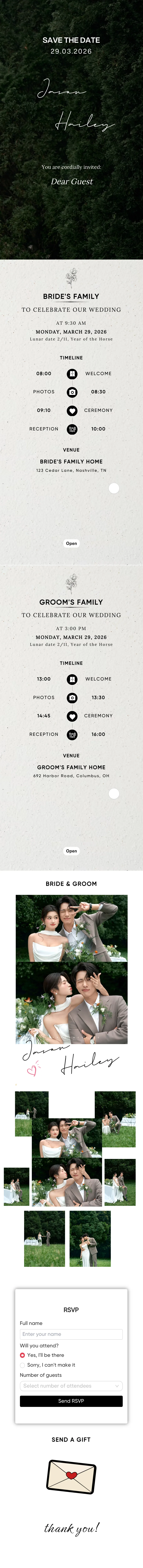 Full Wedding Invitation 72 Pre template