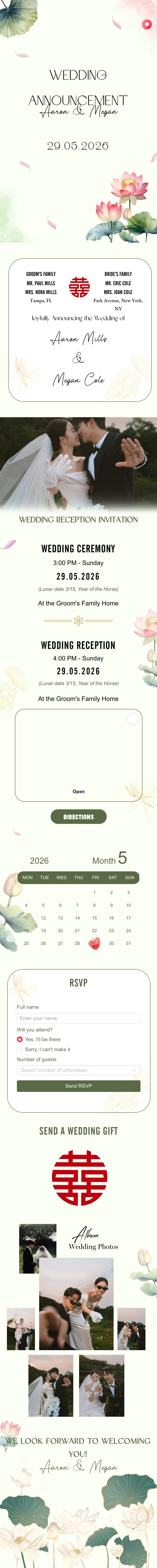 Full Wedding Invitation 82 New template